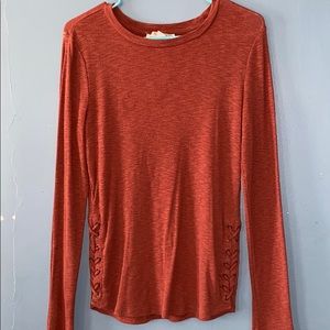 Maroon long sleeve